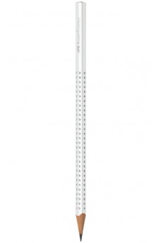Μολύβι Faber Castell GRIP 2001 HB sparkle spring λευκό